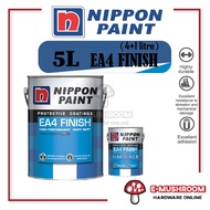 💕♦5L Nippon Paint EA4 Epoxy Finish HB c/w Hardener (4+1Litre) Cat Lantai Epoxy Expoxy Paint Cat Epoxy