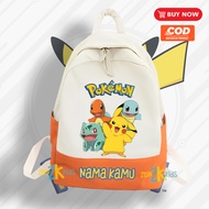 Pokemon Kids Backpack Pokemon Kindergarten Kids Bag/