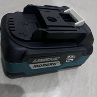 Baterai Modern ori 20V 4.0 Ah 20 volt batre bor impact wrench besar