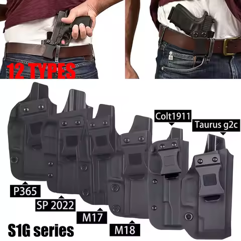 Tactical Holster For S1G P365 M17 SP2022 Colt1911 G2C 92FS Walter PPQ CZP07 TH9 S&W Inside Waistband