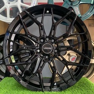 Varro Wheels VD36X 18 Inch 8.5JJ 5H112 ET35 Flat Black