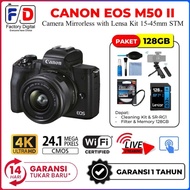 Osm Canon Eos M50 Mark Ii Kit 15-45Mm Mirrorless Kamera Eos M50 Ii
