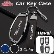 Haval Leather Car Key Shell Key Cover Smart Key Case Protector Fashion KeyChain for Haval H6 Jolion 