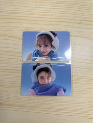 nmixx makestar特典 暖呼呼ver. Bae小卡 Jiwoo小卡