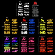 Motul Brembo AGV AKRAPOVIC 2PCS/SET Reflective Motorcycle Accessories Scooter Car Stickers Helmets D