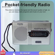  Radio for Seniors Portable Radio Compact Am/fm Radio with Hifi Sound Quality Easy to Use Portable Pocket-sized Dual Channel Radio for Distortion-free Listening Exper
