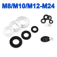 Flat Washer M8-M24 Nylon Easy Install Lightweight Durable (10-100pcs) [DX1]
