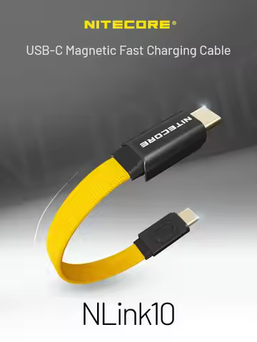 NITECORE NLink10 Dual Type-C Cable 60W Fast Charging Magnetic USB-C Cable