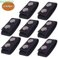 BAIHEMY 1/4/8Pcs Belt Buckle Portable  Double Snaps Heavy Duty