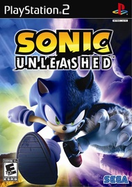 Sonic Unleashed PS2  แผ่นไรท์ เกมps2 แผ่นเกมเพล2 เกมps2