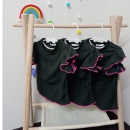 Ruffle Short Sleeve T-Shirt from H&M baju budak murah baju budak baju budak cantik baju budak peremp