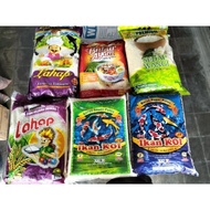Beras 5kg berbagai merk, Koi Ijo, Koi Biru, Lahap, Sedap Wangi, Bubur Ayam, dkk