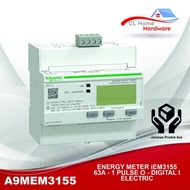 Promo iEM3155 Kwh meter digital 3 phase includes TERA - A9MEM3155 SCHNEIDER kwh iem3155 Discount