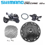 Shimano Deore 1x12 Groupset M6100 Derailleurs 12V Speed MTB Mountain Bike 12S Shift Lever Sunshine Black Cassette 46T 50T 52T
