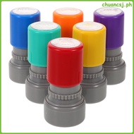 6 Pcs Kids Stamps Teacher for Classroom Grading Stickers Teachers 5.50X2.50X2.50CM chuancsj