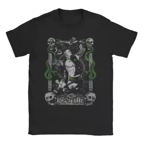 Randy Orton RKO Legend Killer Rko Everybody T-Shirts for Men Cotton Tee Shirt O Neck Short Sleeve T 