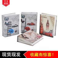 Small Small Book Album 17cm/7 Interstitial Photo Album Iron Tower Clock Tower Cover Photo Studio Cre