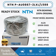 NTN ALZA 2009-2022、MYVI GEN3 2017-2023、ARUZ、ATIVA、NCP93 2007-2013 FRONT/DEPAN BEARING P-AU0867-2LXL/