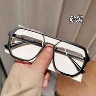 Glasses Myopia glasses [1953 People Praise] Sand Black Double Beam Thick Frame Male Degree Can Be Ma