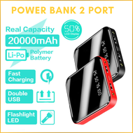 COD ALLPOWERS Mini Power Bank 2 Port USB 1A 12000mAh / Power Bank hp Awet Tahan Lama Terbaik Fast Ch