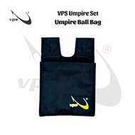 VPS Umpire Accessory - Premium Umpire Ball Bag For Softball and Baseball (Black) // VPS Beg Bola Ump
