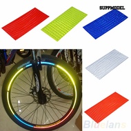 [SM]Fluorescent MTB Bike Bicycle Sticker Cycling Wheel Rim Reflective Stickers Decal
