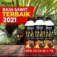 BAJA SAWIT MEFER 1 BOTOL/1LITER  "Berkesan seawal 2Minggu"BAJASAWIT TERBAIK Mefer Beratkan Buah Kelapa Sawit Baja Jenis