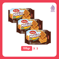 [Paket isi 3] Roma Malkist Abon Crackers 105gr 
