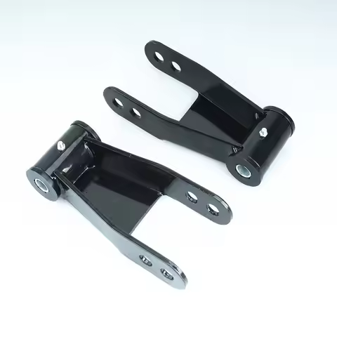 HD Suspension 2" Lowering Drop Shackles Kit 2015-2020 Ford F150 Urethane