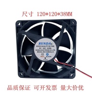 R RUNDA RD1238B24L-S 12038 24V 0.65A 12cm Inverter Fan Cooling Fan