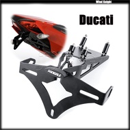 For Ducati Panigale 899 959 1199 1199S 1299 1299S Motorcycle License Plate Holder Tail Tidy Frame Wi