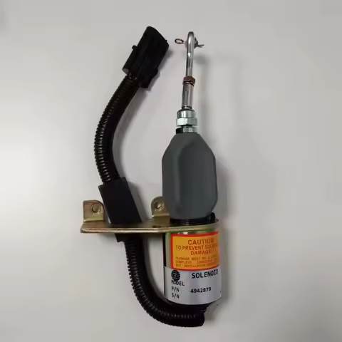 12 Volt Fuel Shutoff Solenoid for Cummins 6BT 6BTA 5.9L 4BT 4BTA 5295567 4942879