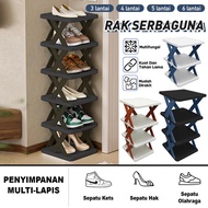 2-8 Tier Shoe Rack | Multifunctional Shoe and Sandal Holder | Strong, Space-Saving Aesthetic Shelf |