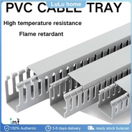 30*30cm PVC Cable Tray Duct Slotted PVC cable trunking Wire Duct Cable Management EcoBuilders
