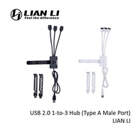 LIAN LI ACCESSORIES USB 2.0 1-to-3 Hub (Type A Male Port)