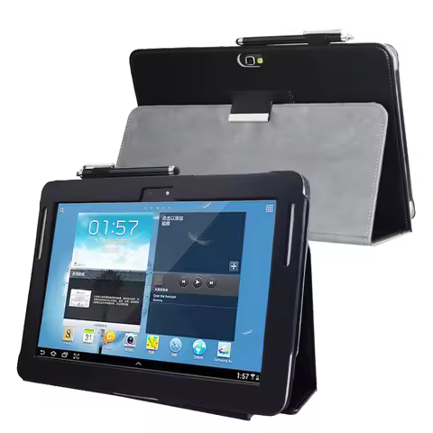 GT-N8000 N8010 N8013 Note 10.1 (2012 Release) Advanced leather stand cover for Samsung N8005 N8020 S