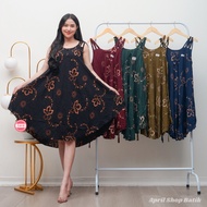 Yukensi Floral Daster LD 100 Rayon Dress Loose Femboyan Batik Pregnant Women'sTALI