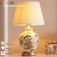 Modern Creative Lamps Bedroom Bedside Study Room Living Room Decorative Lamps Antique Ornaments Ceramic Crafts.