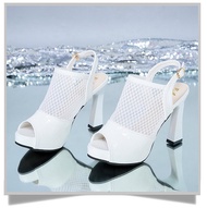 ĐẸP ĐỘC LẠ Giày sandal cao gót 12 phân cao cấp phối lưới S386