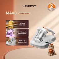 Uwant M400 Dust Mite Vacuum Cleaner | UV-C Sterilisation & 12000BPM Tapping | 65°C Hot Air Drying Fo