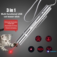 [BraveSundu] Creative Laser Pointer Cat Toys Cat Laser Pointer Toys With Three Light Modes USB Charg