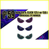 ◙ ▥ ❧ HONDA CLICK EYE HEADLIGHT STICKER / HONDA CLICK ACCESSORIES / ACCESSORIES OF HONDA CLICK