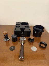 Barista Bincco Tools Set - Portafilter, Tamper, Dosing Cup, Knock Box