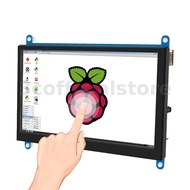 7Inch IPS/TN AIDA64 LCD Display mini pc Touch HDMI0 Module 1024 x 600 for Raspberry Pi 3 Pi4 PC Moni