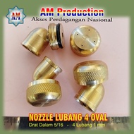 4 Oval Hole Nozzle for Agriculture