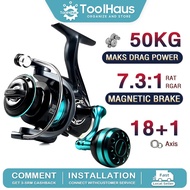 Ready Stock Fishing Reel Spinning Reel Metal Spool Pancing Braking Force Mesin Casting Fishing Reel
