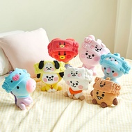Korean BTS BABY BT21 Cartoon Turban Plush Headband Cosplay Custume Facial Washing Unisex