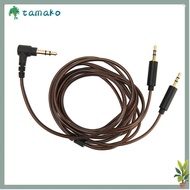 TAMAKO Aux Cable, Flexible 3.5mm to Dual 2.5mm Earphone Replacement Cable, Plug and Play 120cm/47.2i