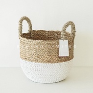 Byhand LIMITED BASKET Seagrass/Large BASKET - Natural Home Decor/TOBA BASKET