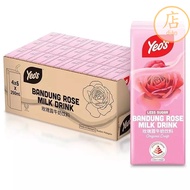 Yeo's Bandung Rose Syrup Drink (250ml x 6 Tetra Pak x 4) Carton